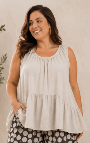 CAMISA ERIKA - Beige