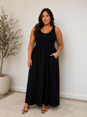 VESTIDO LIDIA - Negro