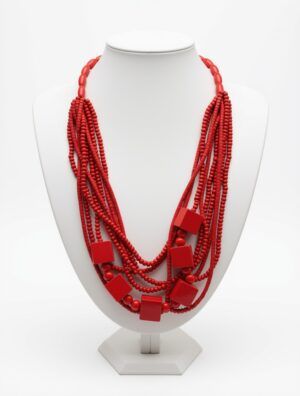 COLLAR ZOIA - Rojo