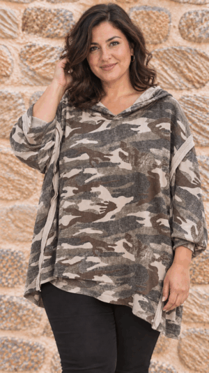 SUDADERA CAMUFLAJE NURIA